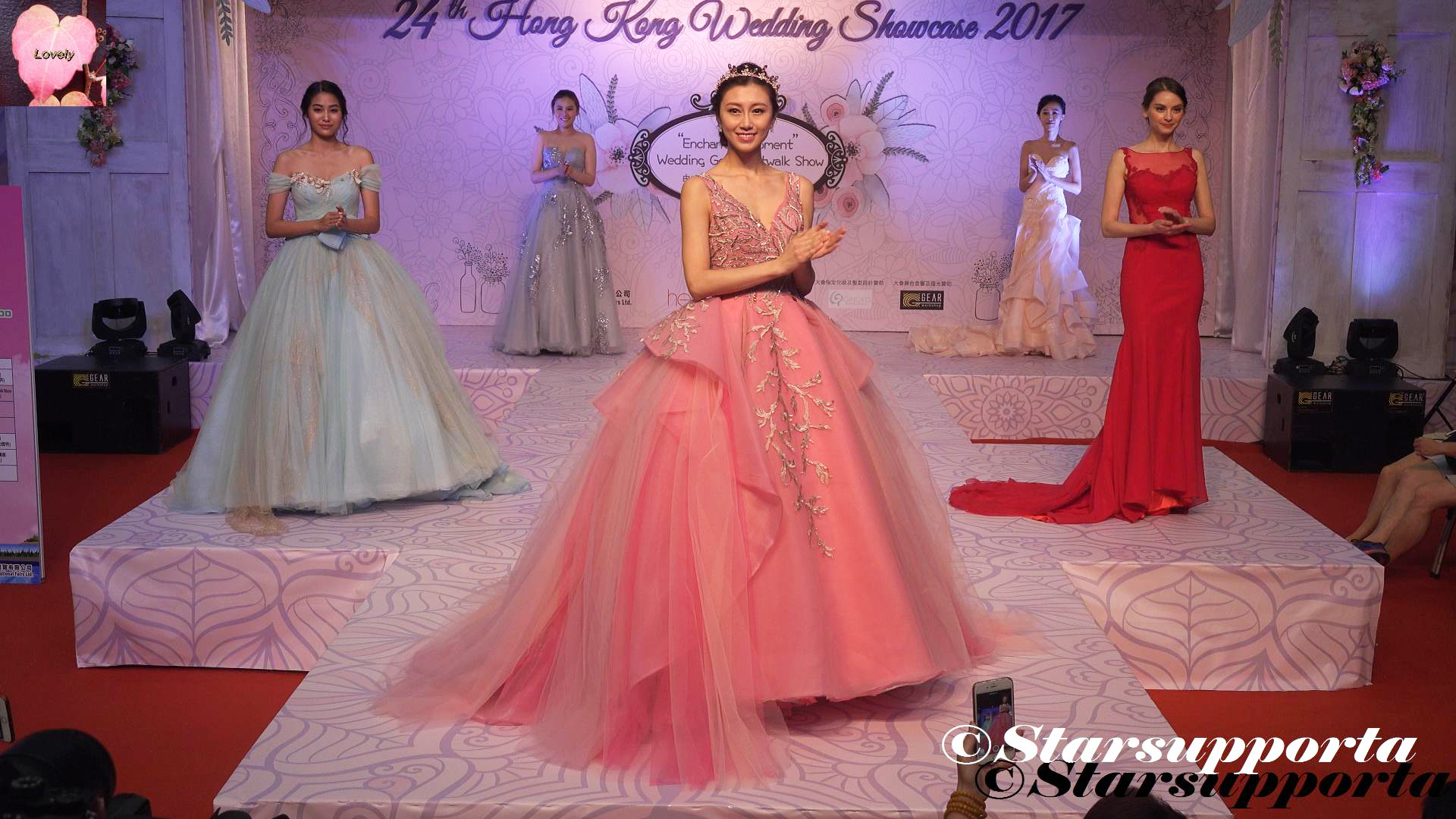 20170923 Enchanted Moment Wedding Gown Catwalk Show @ 香港Emax